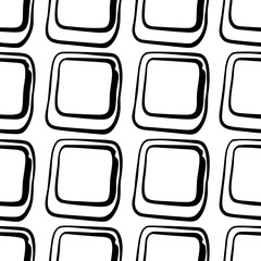 Vector art of seamless square pattern illustration, ideal for backgrounds, textiles, and designs with a modern, geometric aesthetic