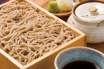 せいろ蕎麦(ざるそば)のイメージ写真 そば湯付き
