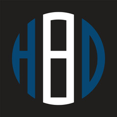HBD logo design using adobe illustrator and your best choice.int
