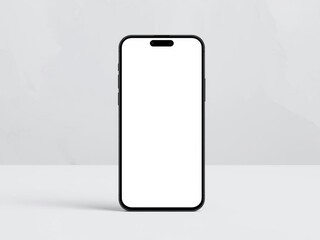 Smartphone Mockup with Blank Screen