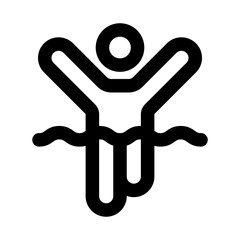 Winner unique icon for modern and professional achievement and success design projects