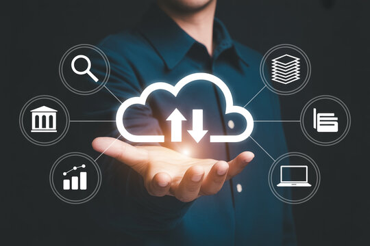 Cloud computing technology solutions for business data management and secure online storage services