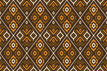 Ethnic geometric seamless pattern abstract pattern vector design for all types of printing and Textiles	