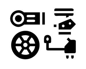 Car part for automotive industry