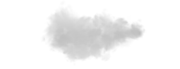 white smoke isolated in PNG
