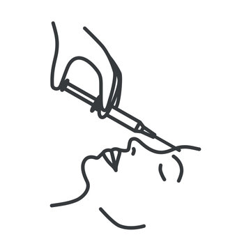 injections in the forehead