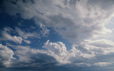 Dynamic Cloudscape with Dramatic Sky and Textures.