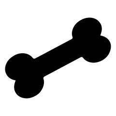 bone icon silhouette image