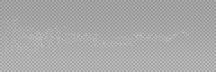 Ethereal sparkling dust with glowing particles on a dark background. Perfect for magical effects, fantasy designs, and festive decorations.