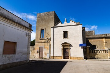 house in small Italian village in Salento