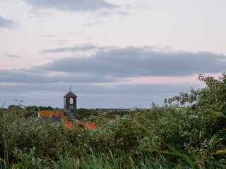 The tourist town of Callantsoog in the Netherlands.