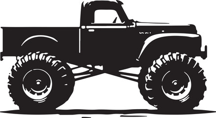 Offroad Truck Silhouette Pack