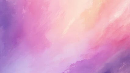 Abstract Watercolor Painting with Soft Pastel Colors and Artistic Texture.