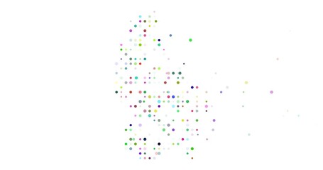Digital Circles Assemble to Form Map of Luxembourg