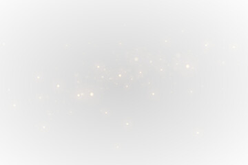 Glittering golden confetti PNG with glowing stardust overlay, soft light flare, and luxury illumination effect.
