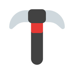 pickaxe flat icon