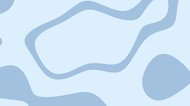 Abstract blue liquid shapes background animation. Smooth, minimal motion ideal for titles, social media, presentations, websites, and modern branding.