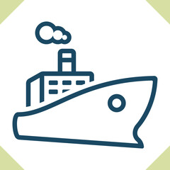Cargo Ship Icon