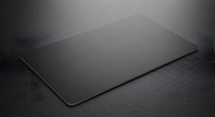 Elegant Macro Shot of Credit Card with Modern Dark Aesthetic
