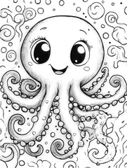 Coloring Page - vectorized 