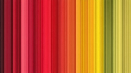 Obraz premium Abstract vertical gradient stripes transitioning from deep blue to red, pink, orange, yellow, and soft green,