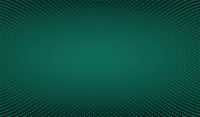 Abstract green background with white dots