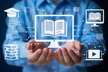 Online education learning platform digital knowledge courses university study e learning resources