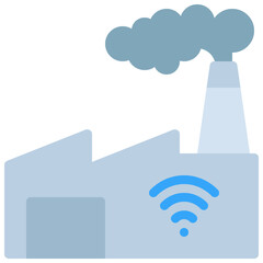 Smart Factory Icon