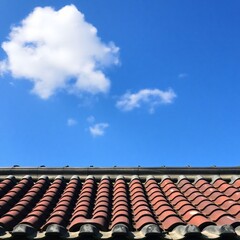 지붕, 기와, home, 건축, sky, 건설