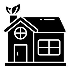 Vector design of eco home