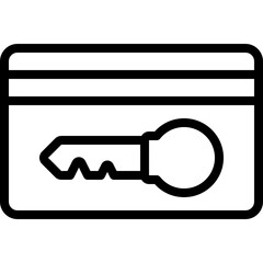 Key Card Icon