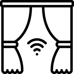 Smart Curtains Icon