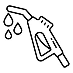 Premium download icon of petrol nozzle 