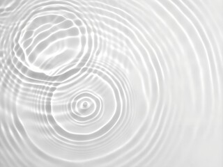 Obraz premium Gentle White Water Ripple Texture Background