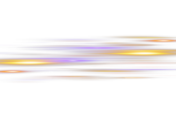 Blue motion lines PNG with glowing light trails and speed effect for banners or modern technology design.