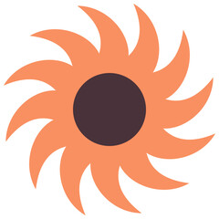 Black Hole Spiral Icon