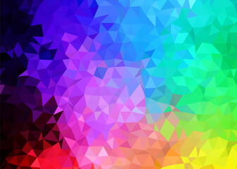 Obraz premium abstract colorful low poly background, abstract geometric background, abstract triangle background 