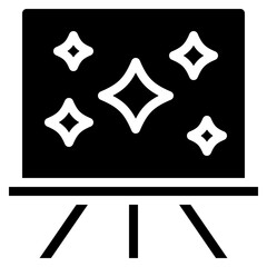 Space Lesson Teaching Icon