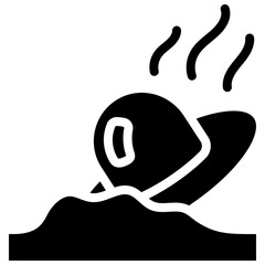 UFO Crash Icon