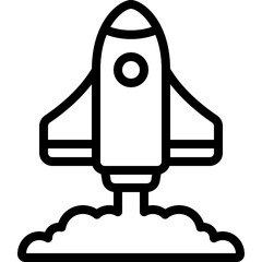 Rocket Launch Icon