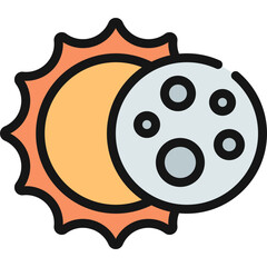 Solar Eclipse Icon