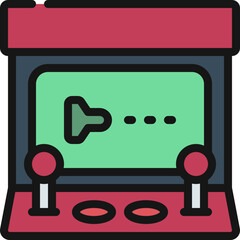 Space Arcade Game Icon