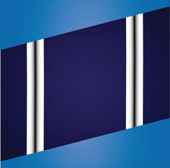 Blue book cover design template