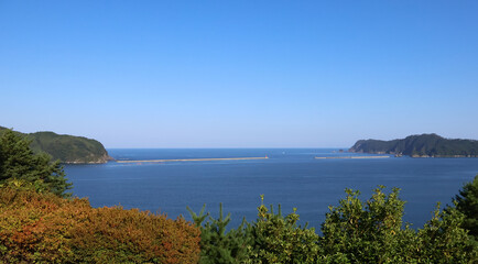 Naklejka premium 日本周遊 東北行脚 釜石物語