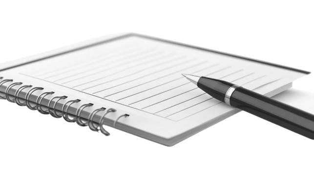 White arrow pointing right with transparent background