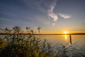 Schwielow lake close to Potsdam, Brandenburg, Germany