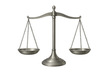 Scales of justice representing law and court system