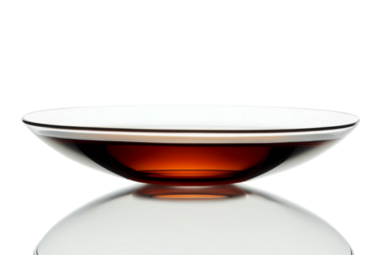 Yo yo with red center on transparent background