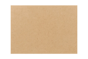 Brown craft paper texture background transparent