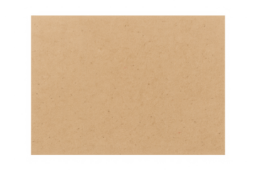 Brown craft paper texture background transparent
